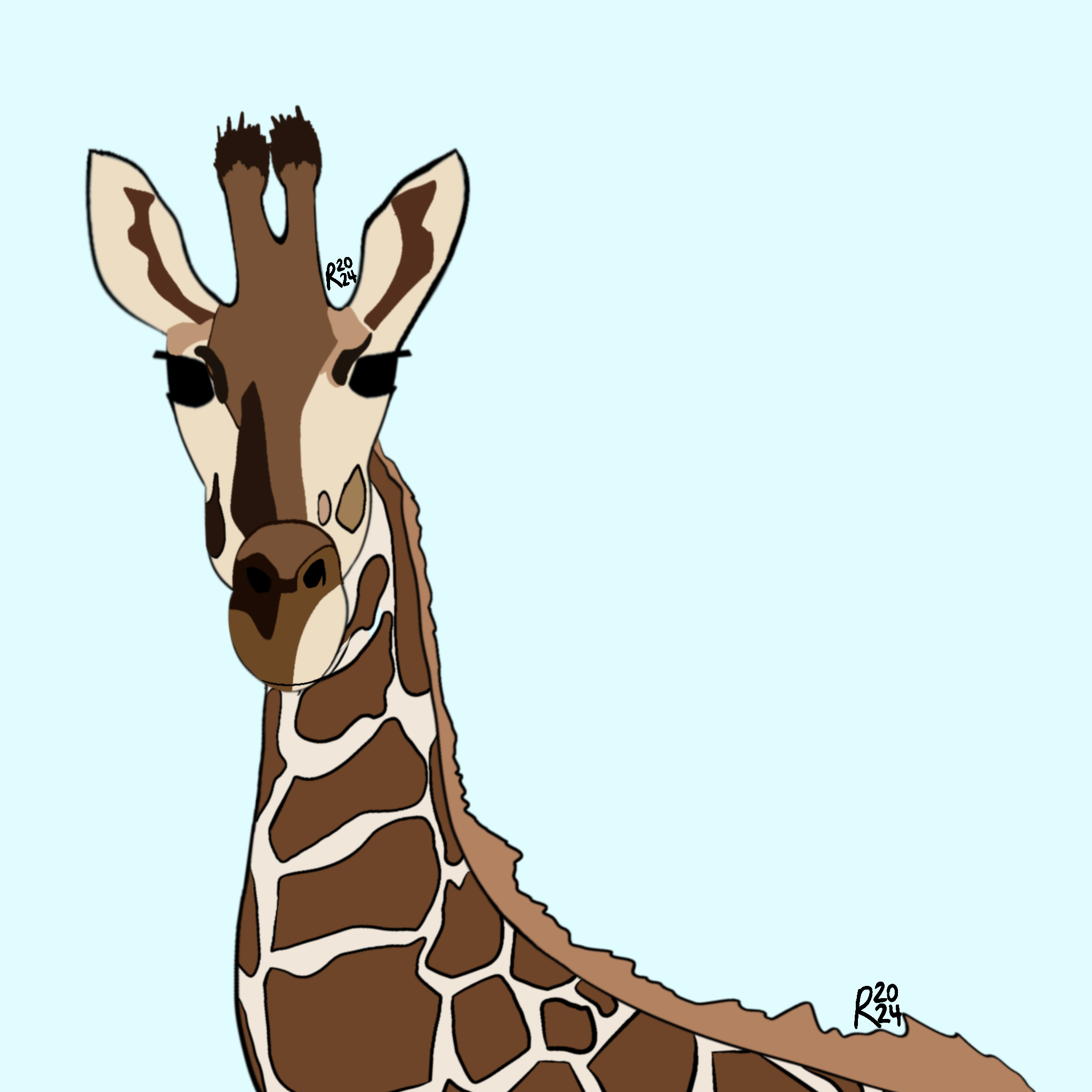 Giraffe Drawing