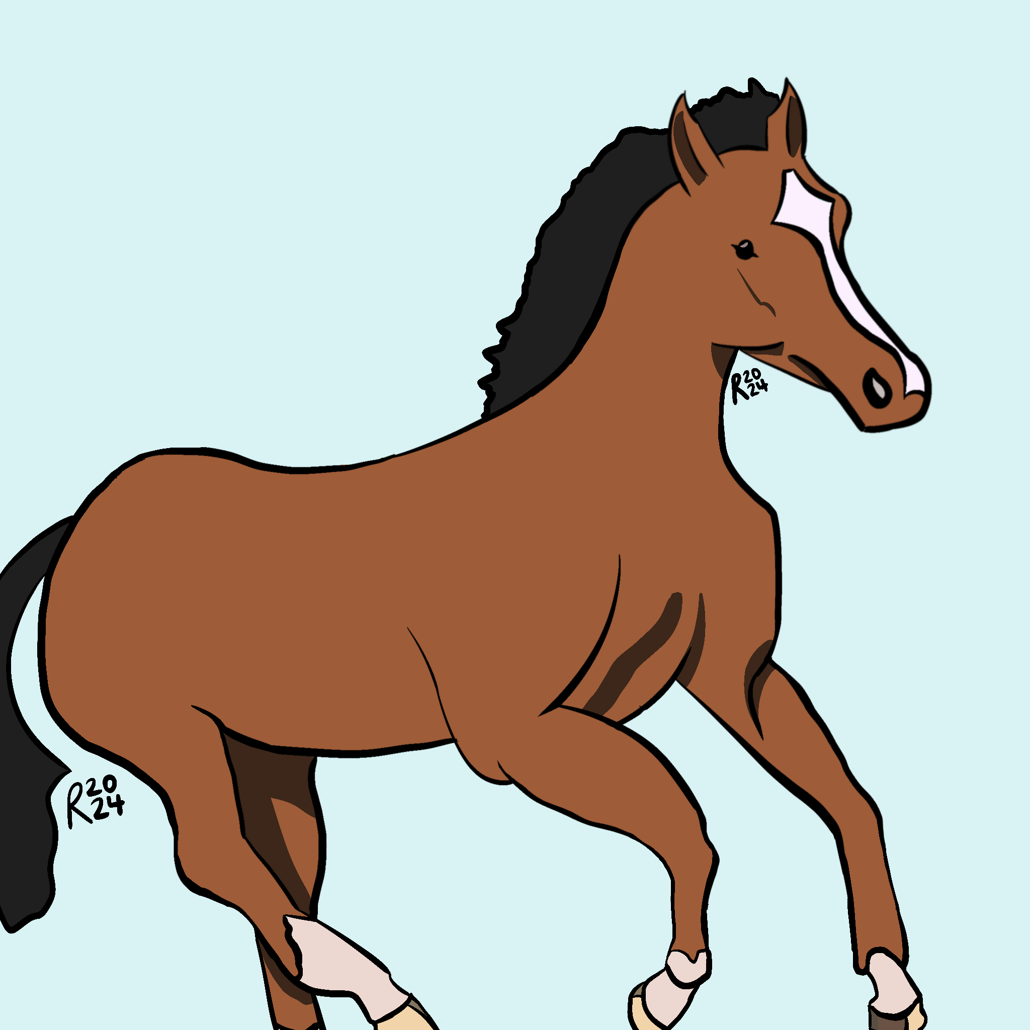Horse Drawing